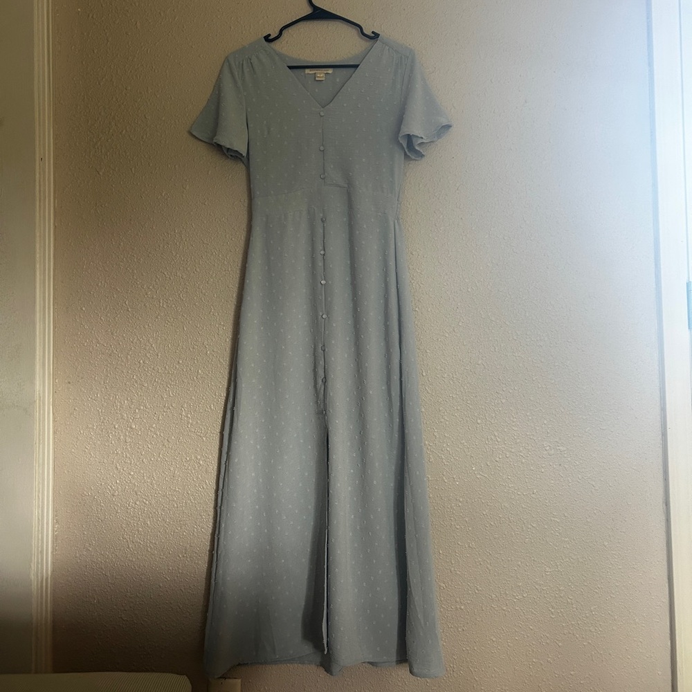 Monteau Blue Midi Dress